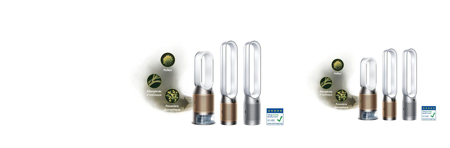 Gamma purificatori Dyson. Riscaldamento e raffrescamento Dyson.